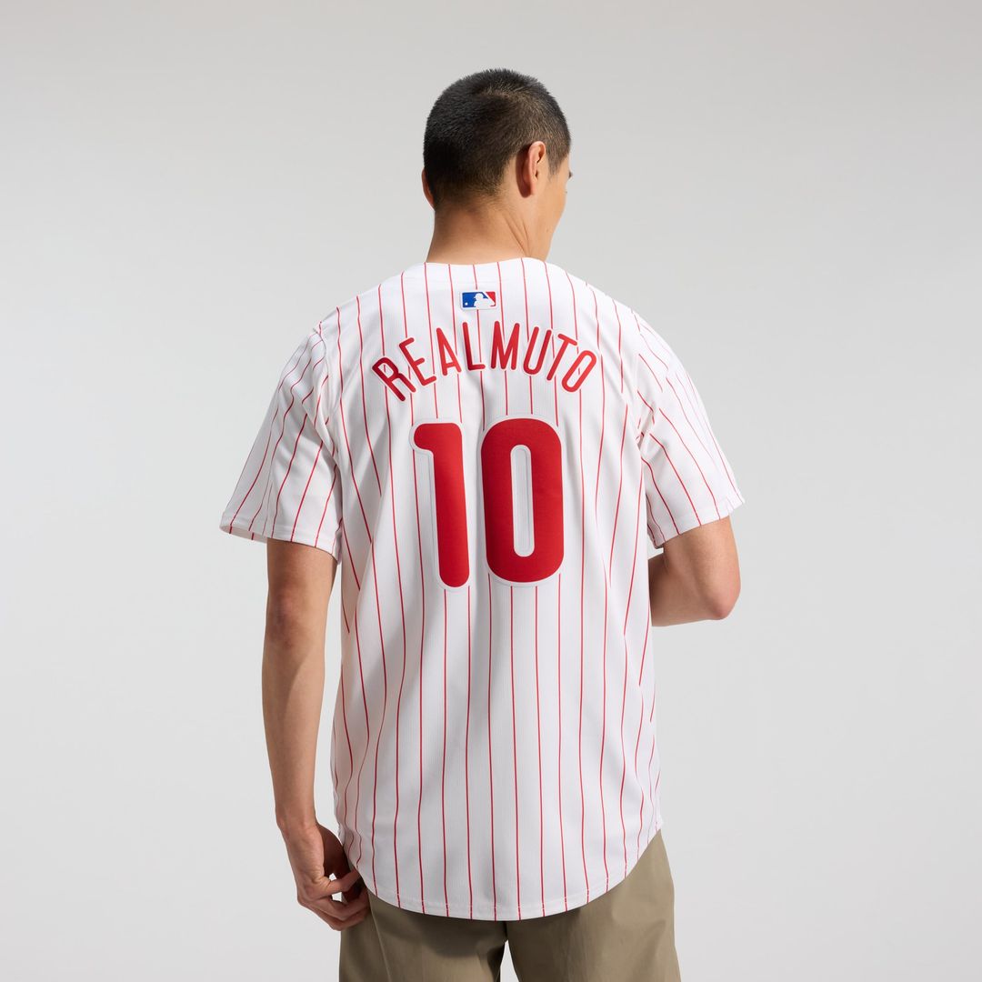 J.T. Realmuto Philadelphia Phillies Home Jersey - White