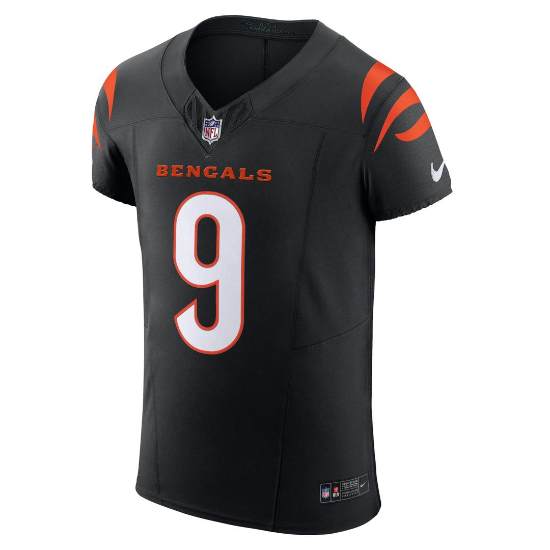 Joe Burrow Cincinnati Bengals Team Elite Jersey - Black