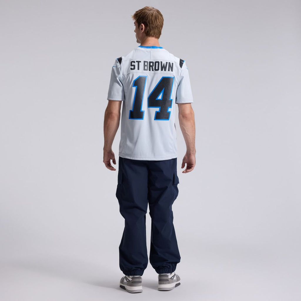 Amon-Ra St. Brown Detroit Lions 2026 Rivalries Collection Stitched Jersey - Silver