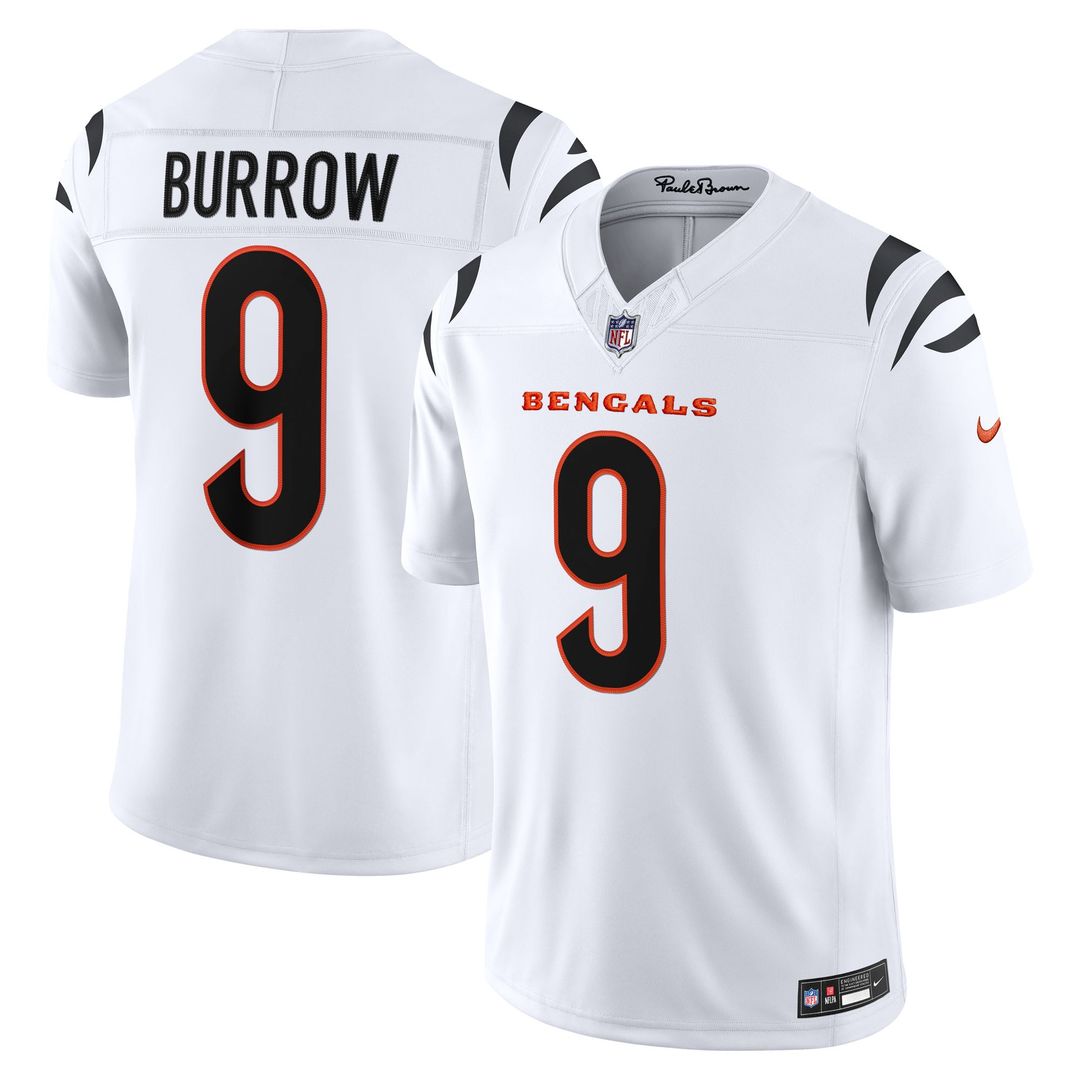 Joe Burrow Cincinnati Bengals Stitched Jersey - White