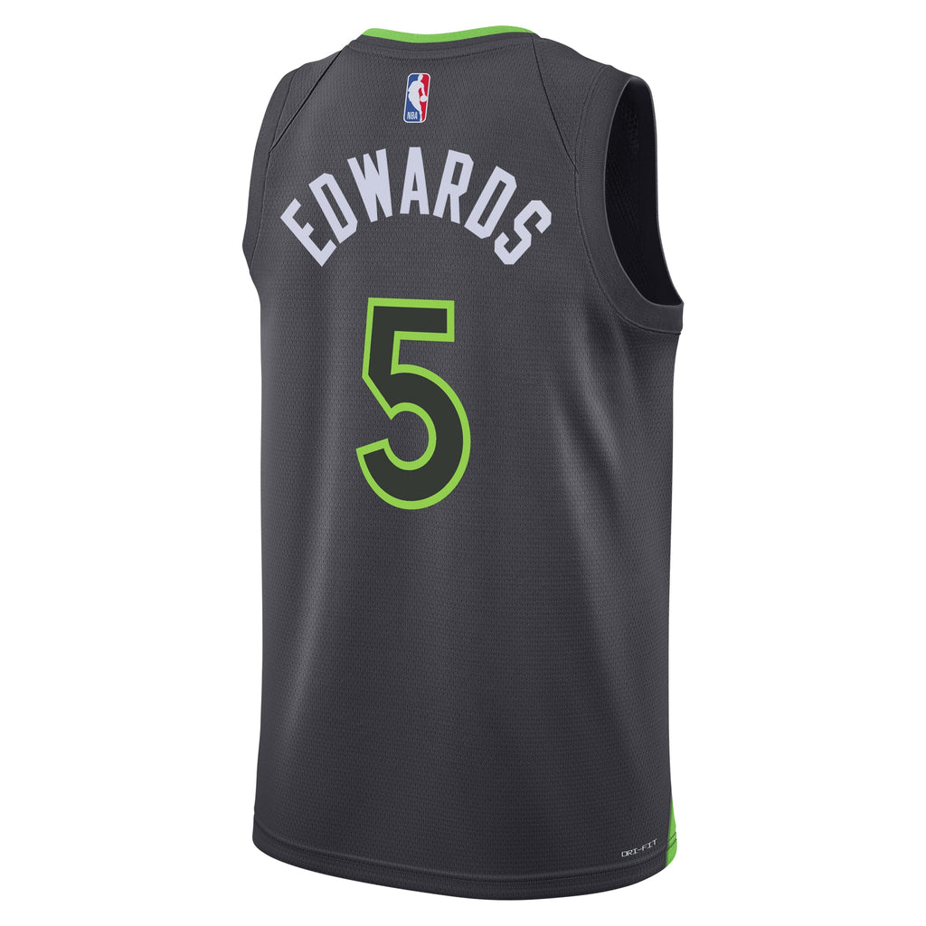 Minnesota Timberwolves Jersey - Gray - Anthony Edwards - Unisex