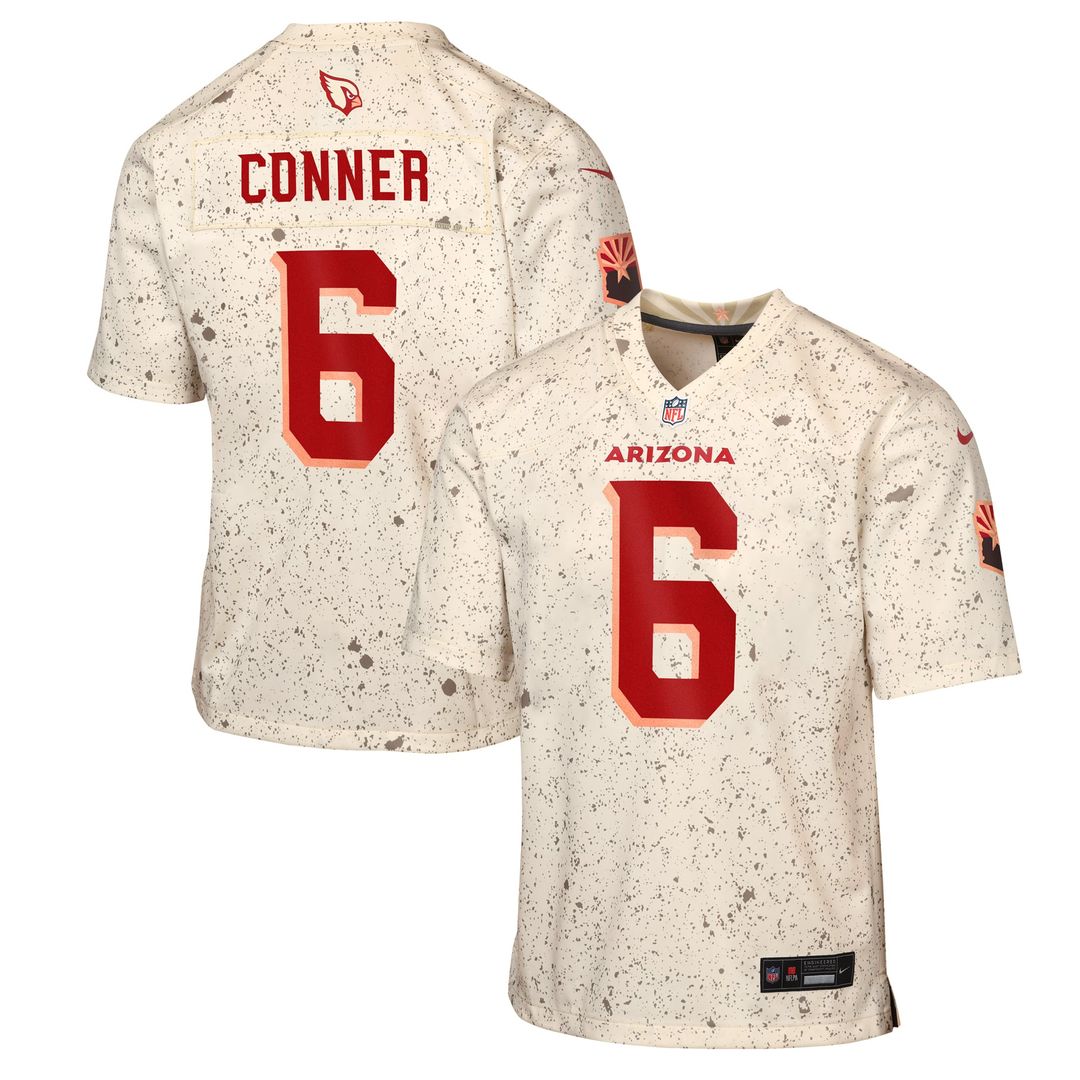 James Conner Arizona Cardinals Youth 2025 Rivalries Collection Jersey - Natural