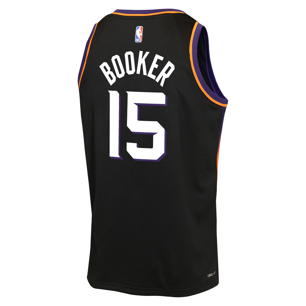 Phoenix Suns Jersey - Black - Devin Booker - Youth