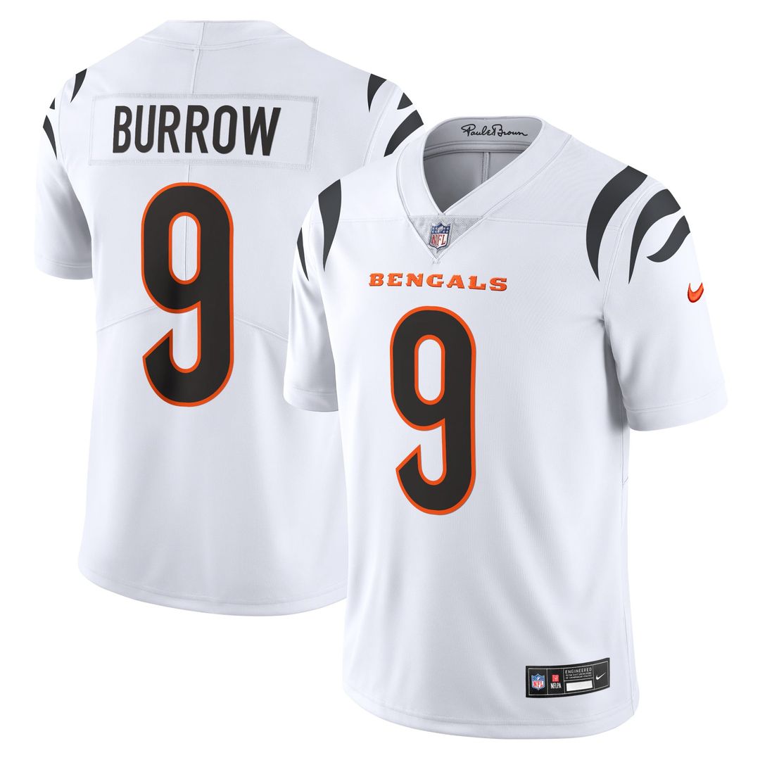 Joe Burrow Cincinnati Bengals Jersey - Black