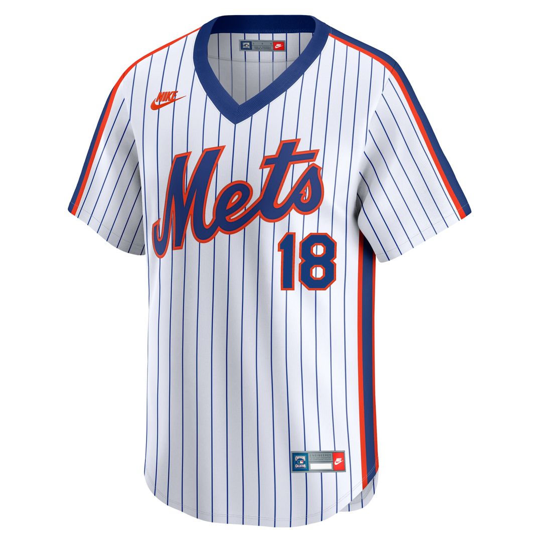 Darryl Strawberry New York Mets Throwback Jersey - White