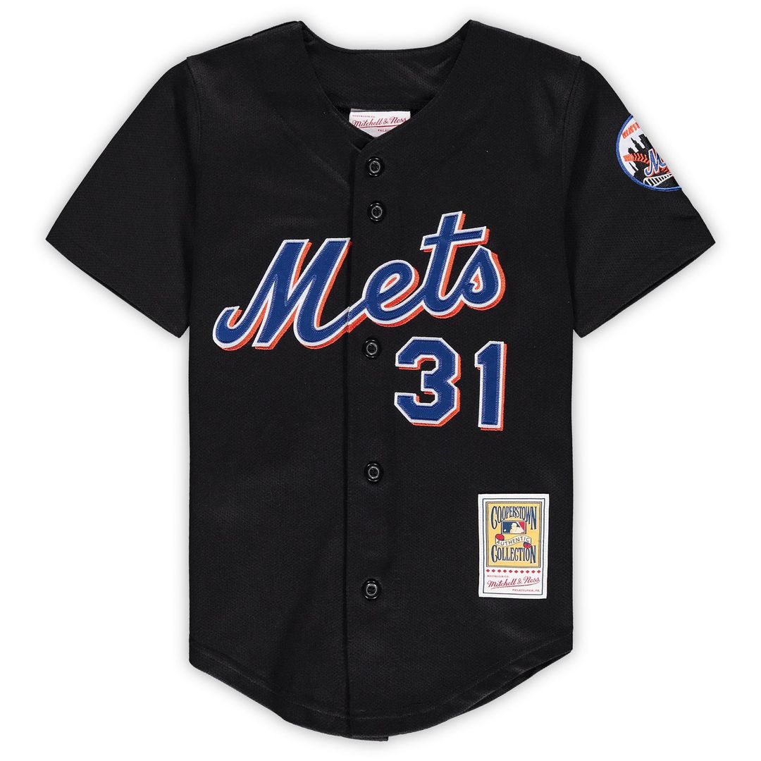 Mike Piazza New York Mets Preschool & Toddler Mesh Jersey - Black