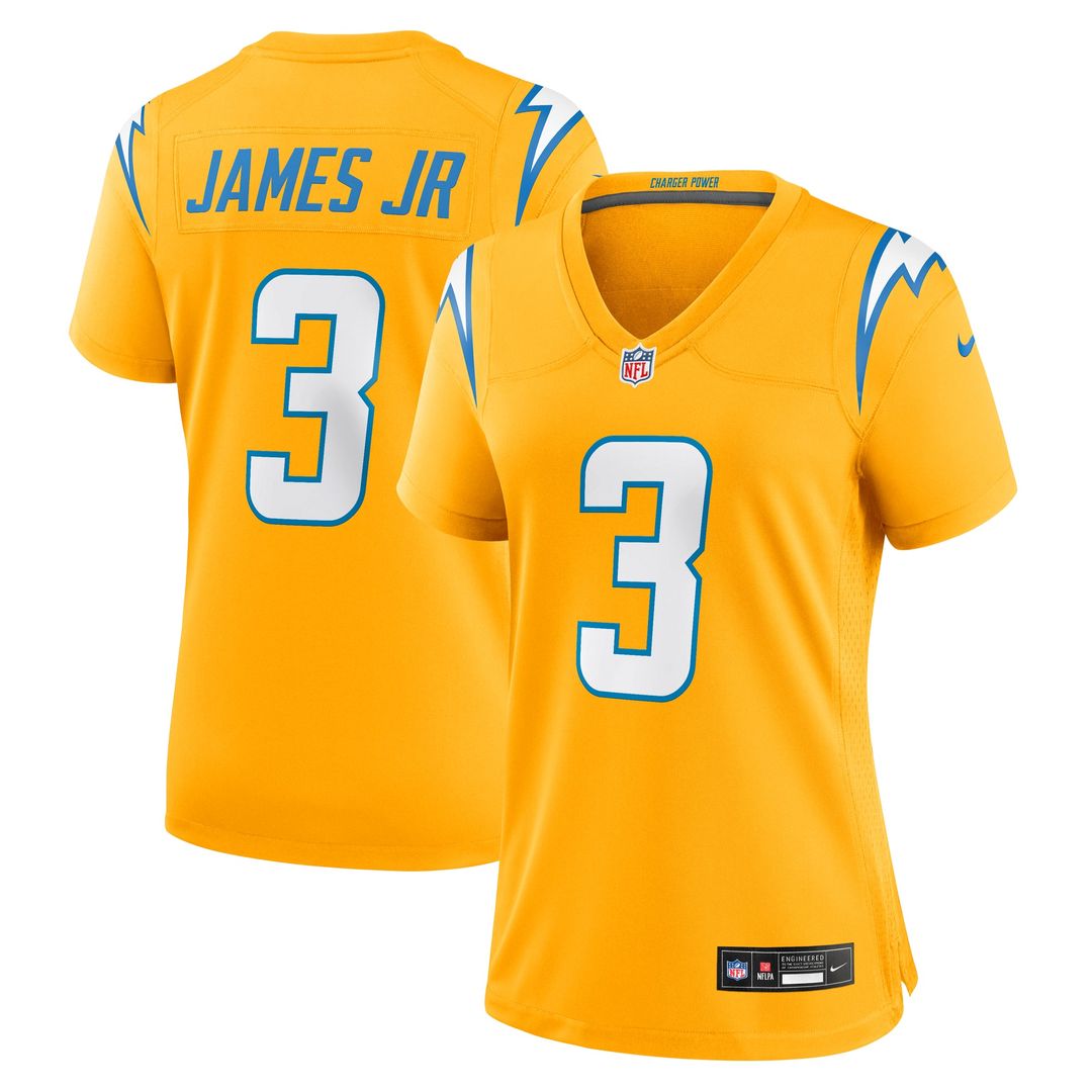 Derwin James Jr. Los Angeles Chargers Women's Alternate Charger Power Jersey - Gold