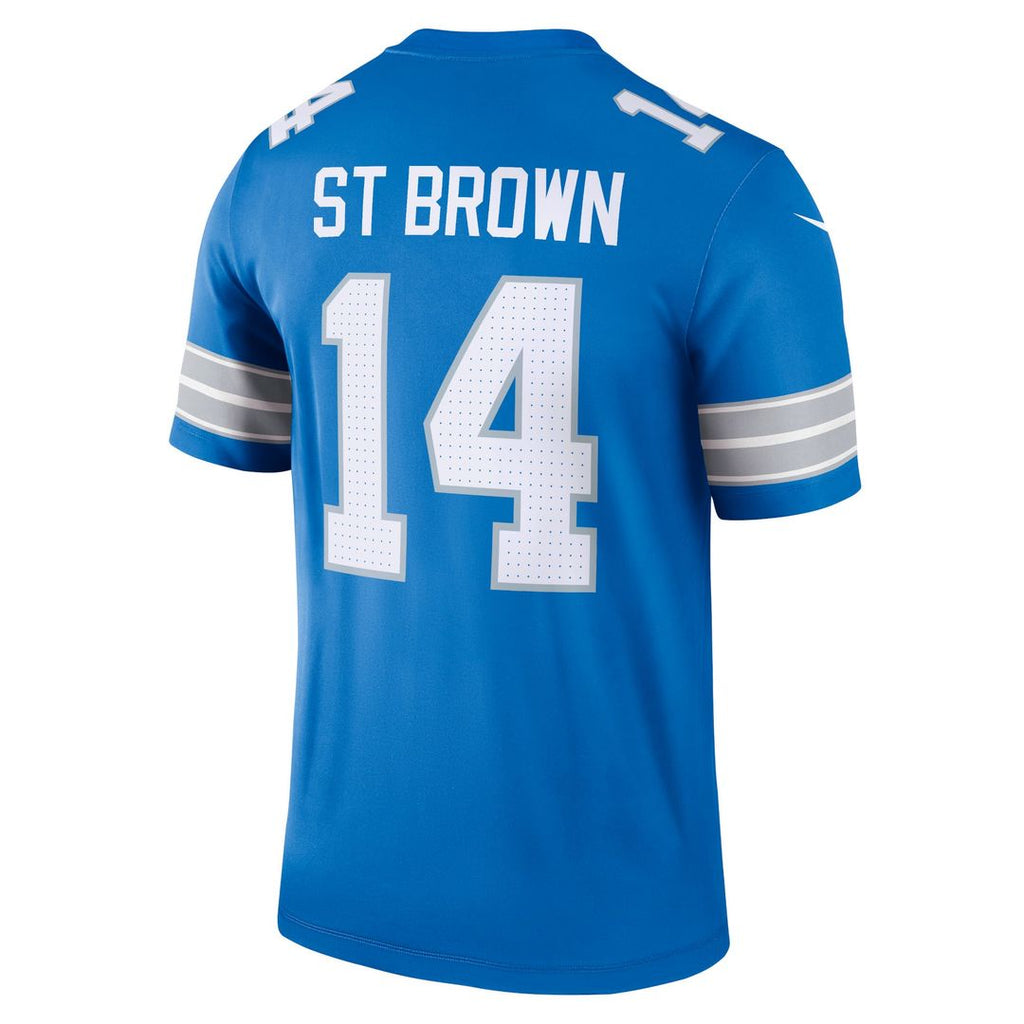 Amon-Ra St. Brown Detroit Lions Legend Player Performance Top - Blue