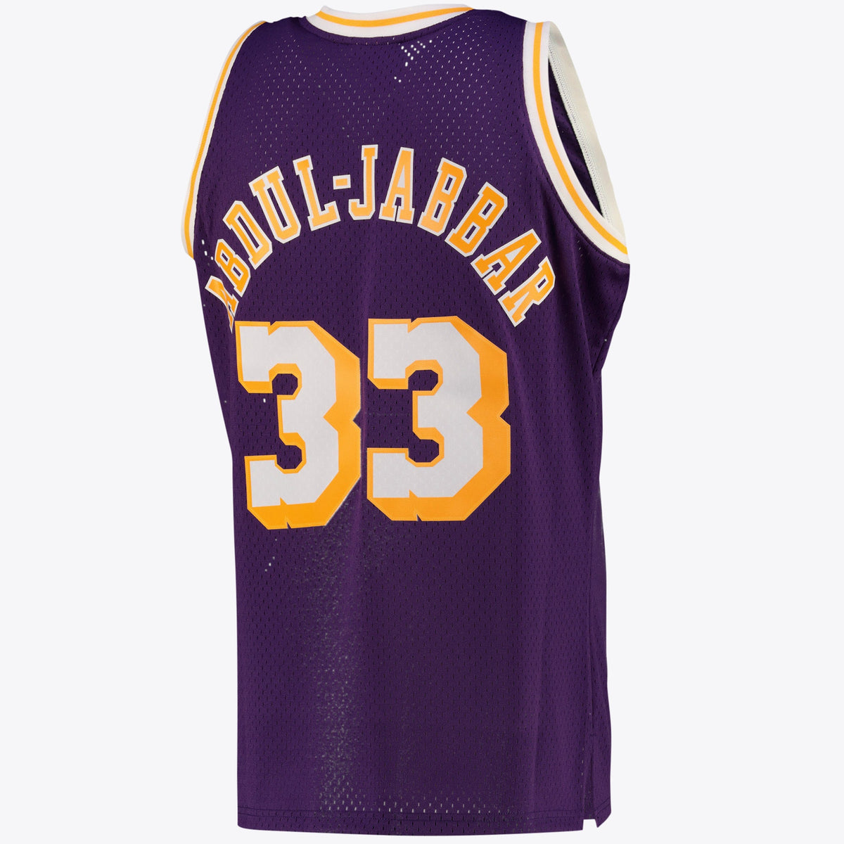 Los Angeles Lakers Kareem Abdul-Jabbar Alternate Jersey - Purple - Mens