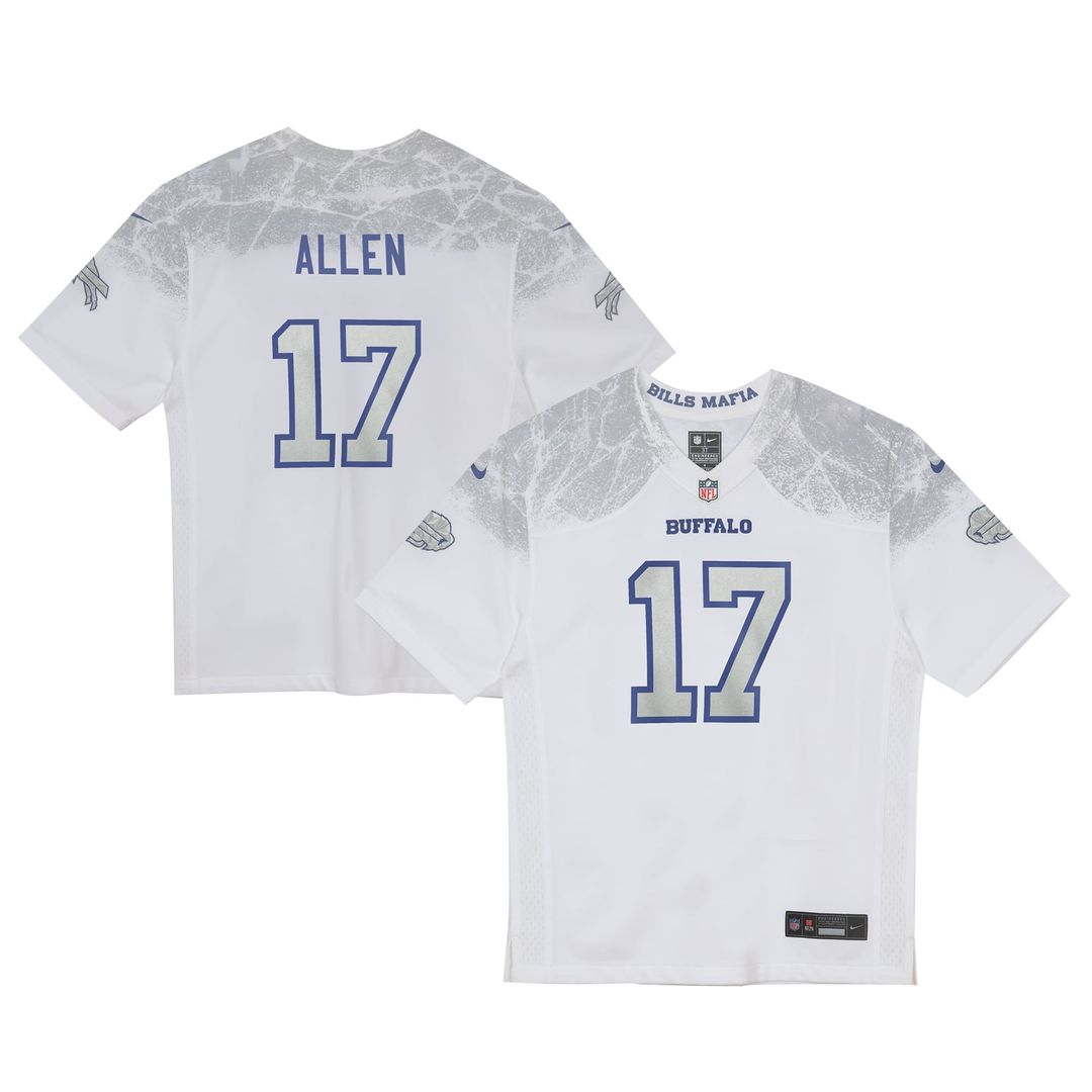 Josh Allen Buffalo Bills Toddler 2025 Rivalries Collection Jersey - White