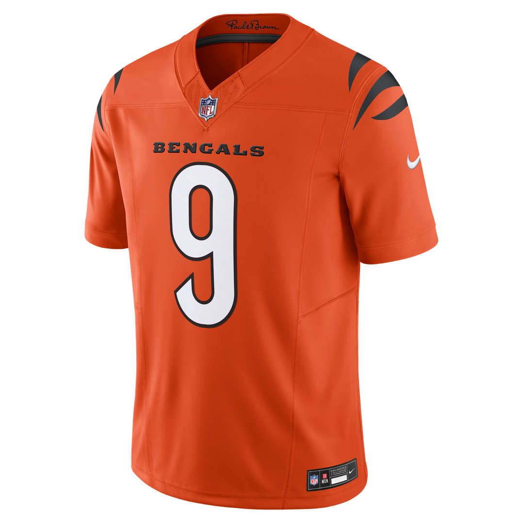 Joe Burrow Cincinnati Bengals Jersey - Orange