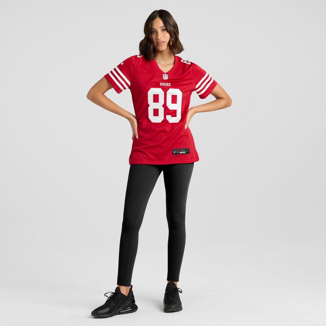 Luke Farrell San Francisco 49ers Women's Team Jersey - Scarlet