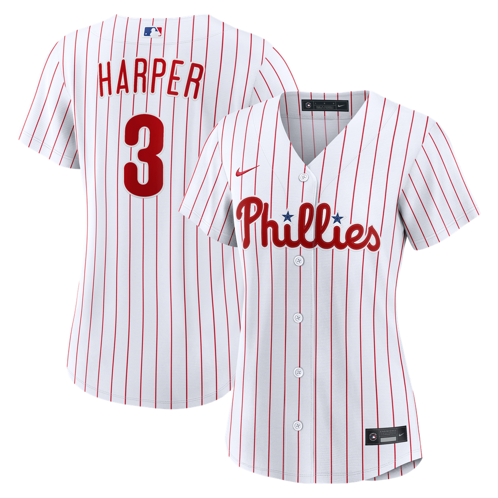 Bryce Harper Philadelphia Phillies Women's Alternate Jersey - Cream