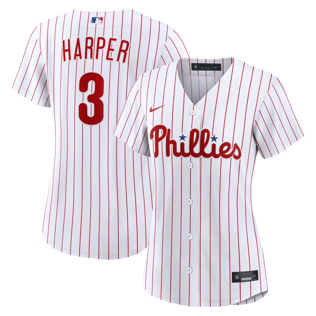 Bryce Harper Philadelphia Phillies Women's Alternate Jersey - Cream