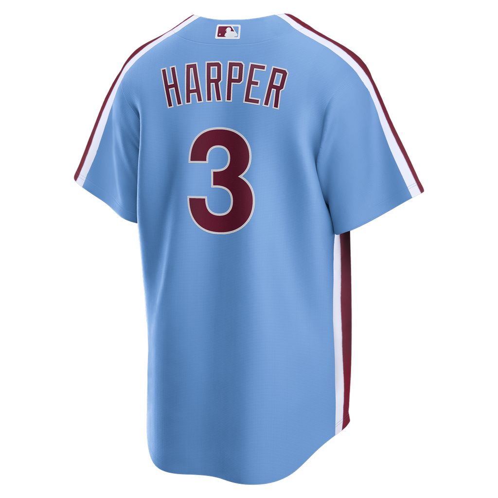 Bryce Harper Philadelphia Phillies Alternate Jersey - Light Blue