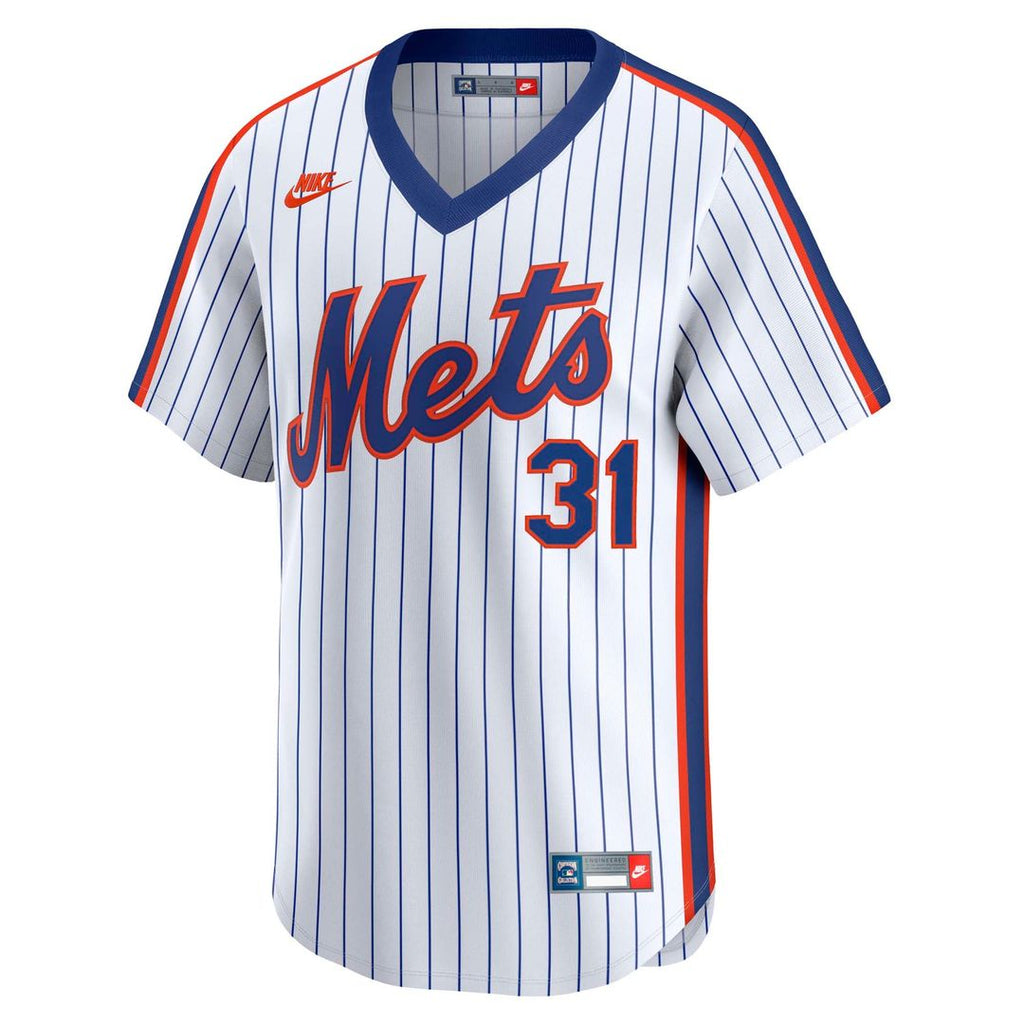 Mike Piazza New York Mets Throwback Jersey - White