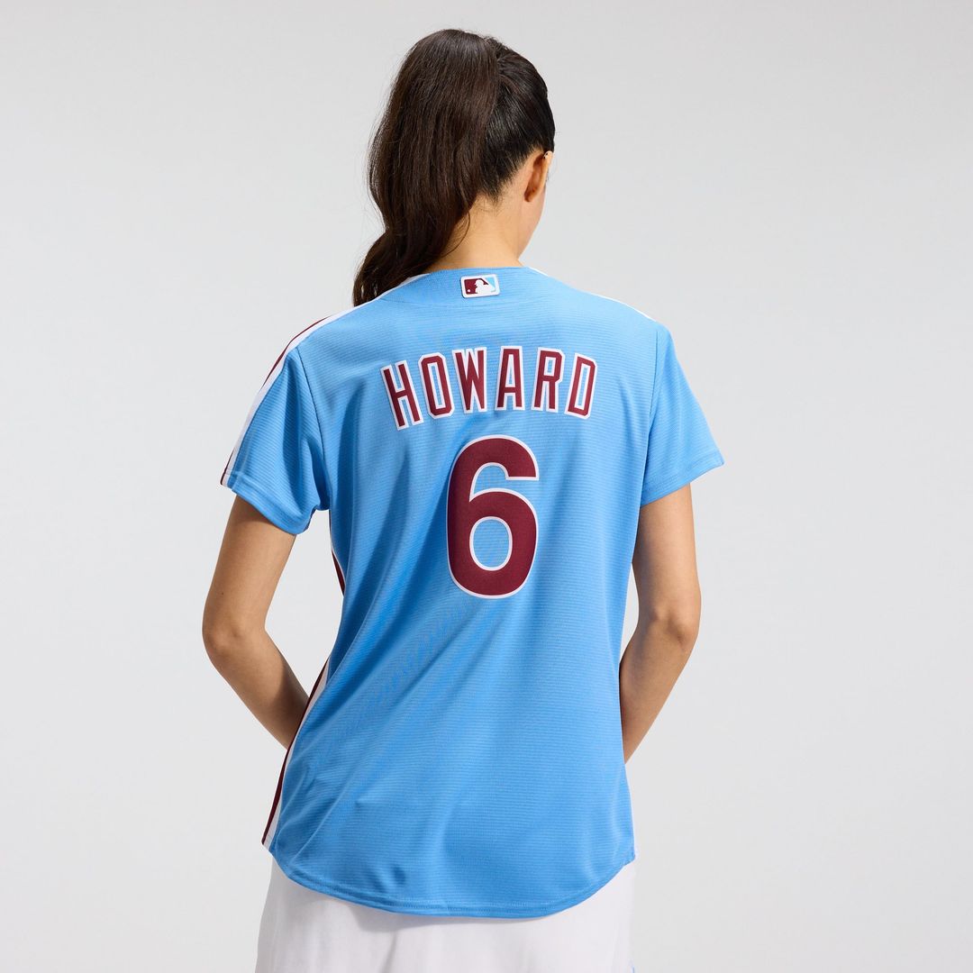 Ryan Howard Philadelphia Phillies Women's Jersey - Light Blue