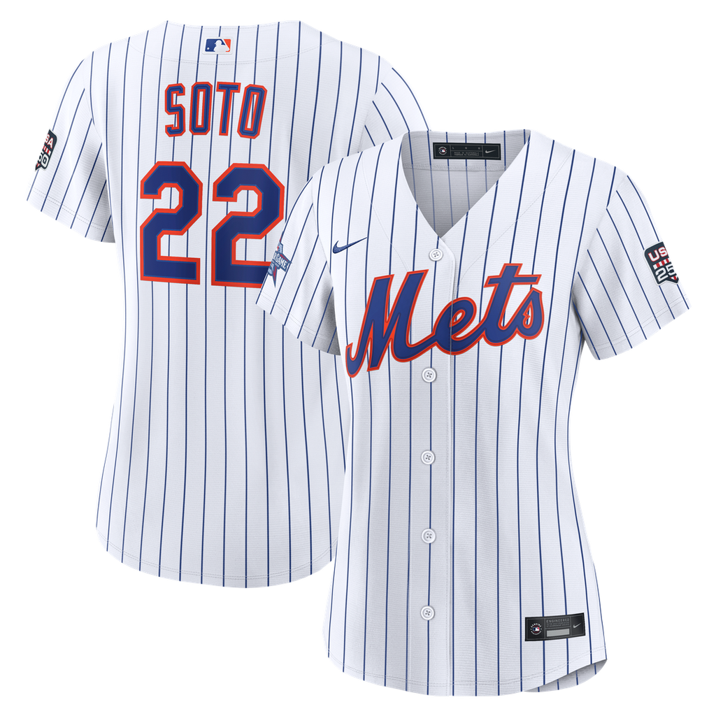 2026 All-Star Game Women's New York Mets Juan Soto White Jersey