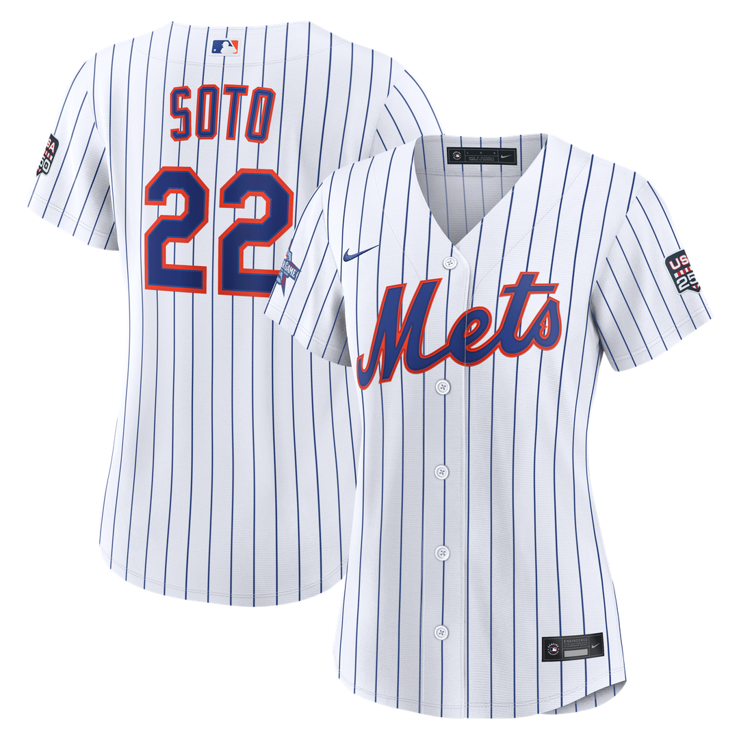 2026 All-Star Game Women's New York Mets Juan Soto White Jersey