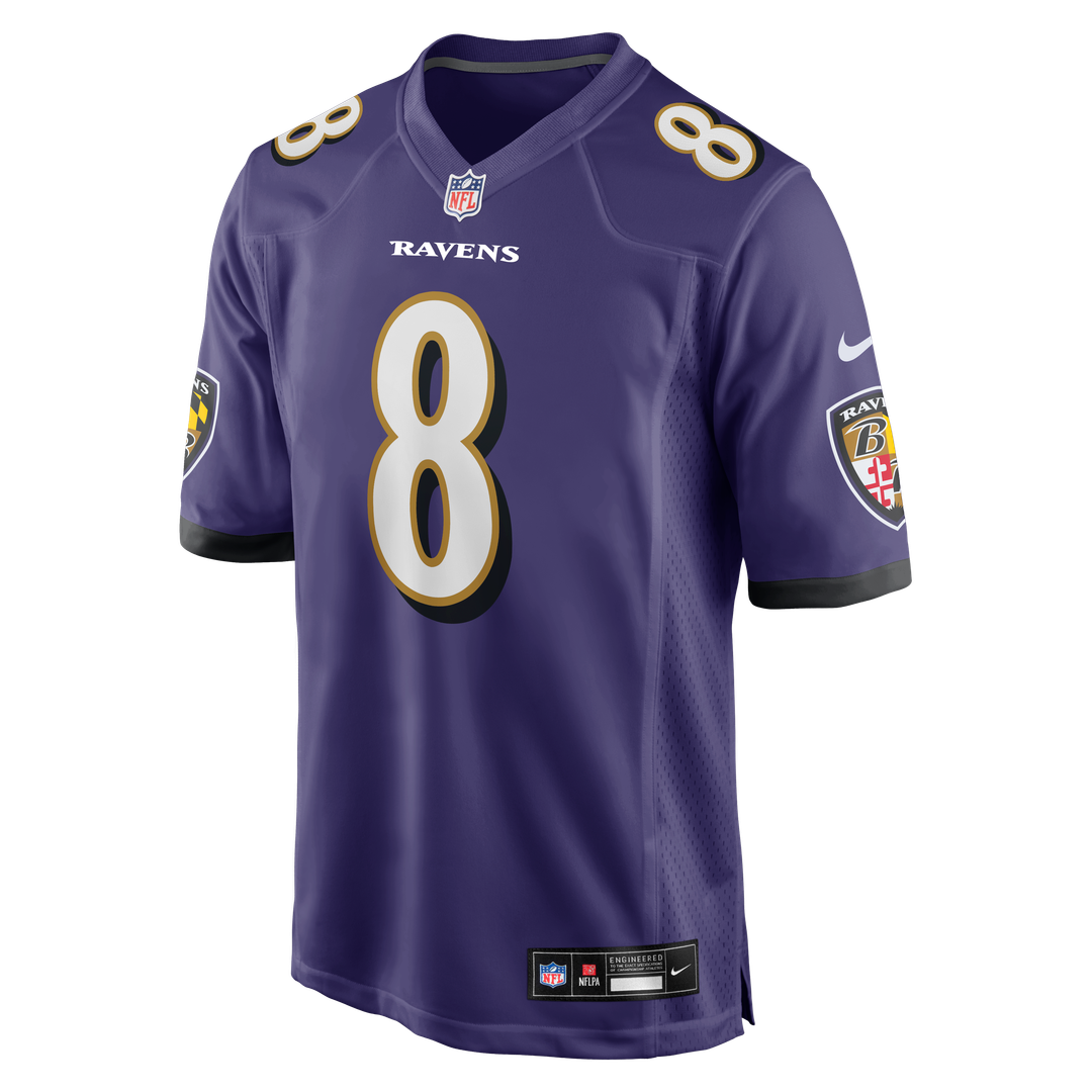 Lamar Jackson Baltimore Ravens Jersey - Purple
