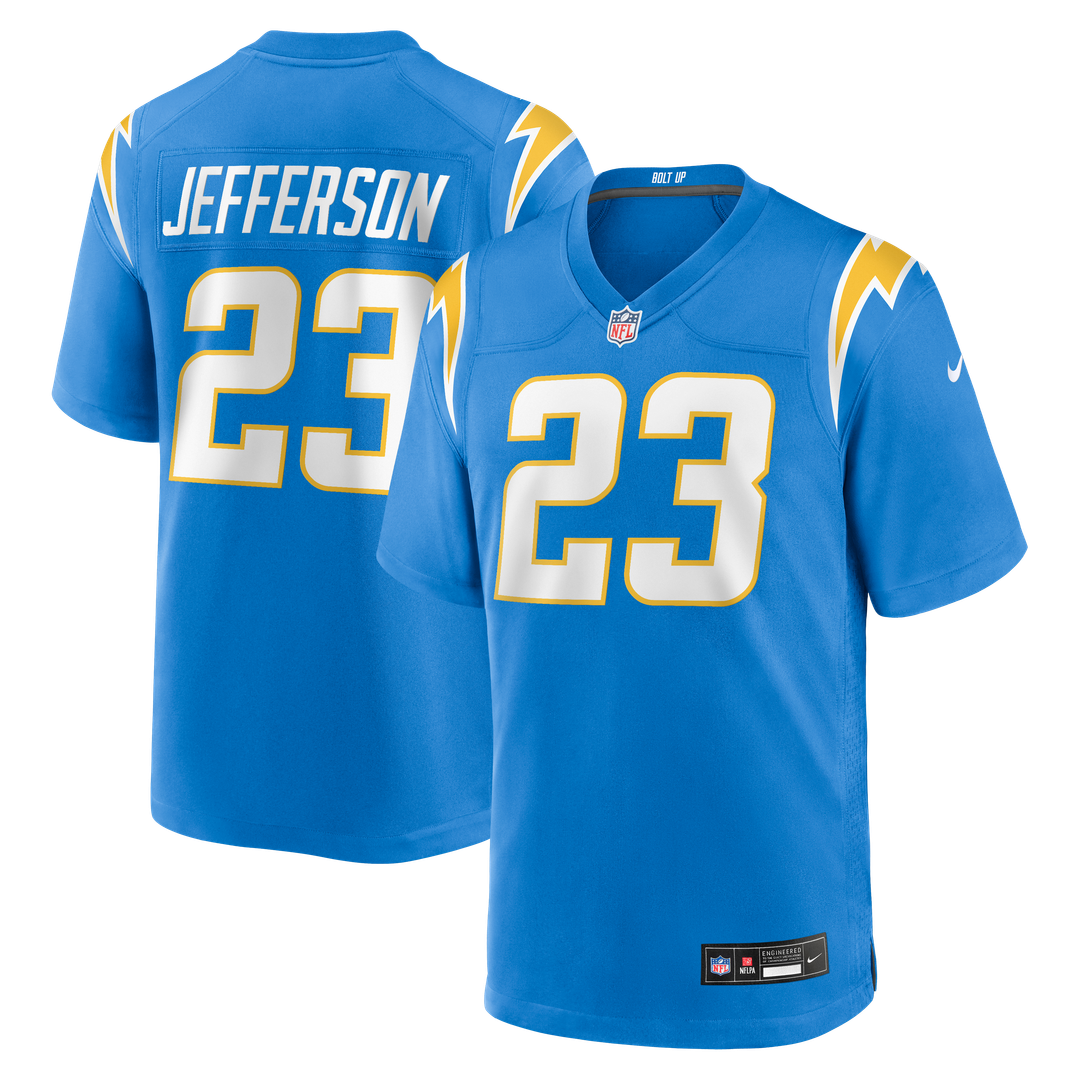 Tony Jefferson Los Angeles Chargers Team Jersey - Powder Blue