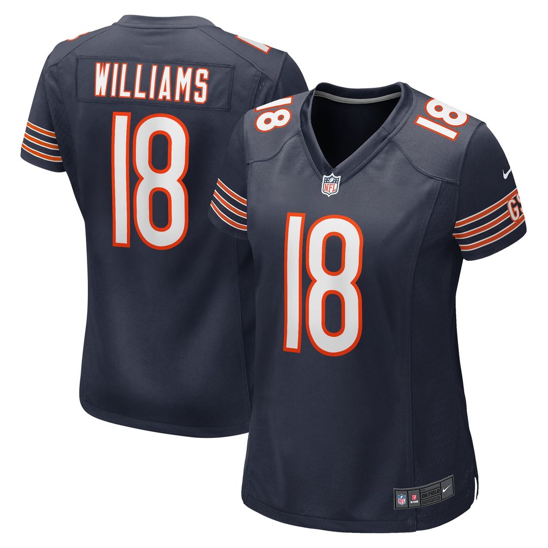 Caleb Williams Chicago Bears Women's Alternate Jersey - Orange
