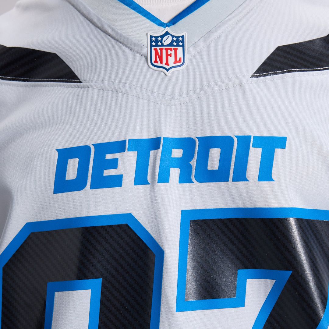 Aidan Hutchinson Detroit Lions 2026 Rivalries Collection Jersey - Silver