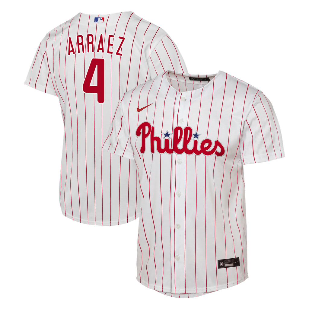 Luis Arraez Philadelphia Phillies Youth Home Jersey - White