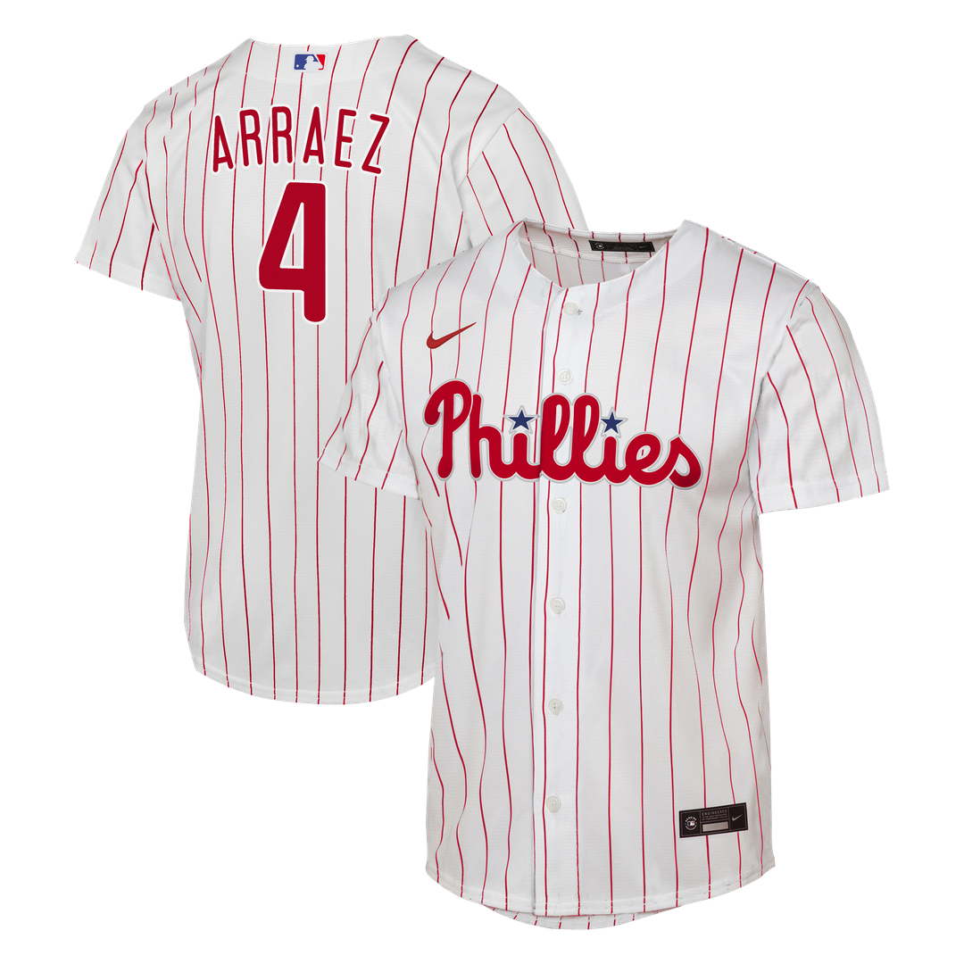 Luis Arraez Philadelphia Phillies Youth Home Jersey - White