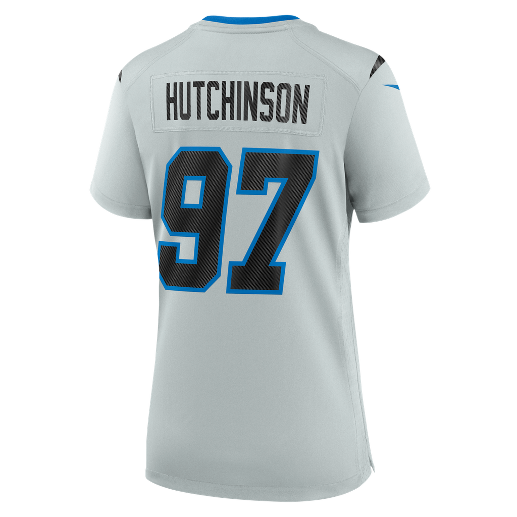 Aidan Hutchinson Detroit Lions Women's 2026 Rivalries Collection Jersey - Silver