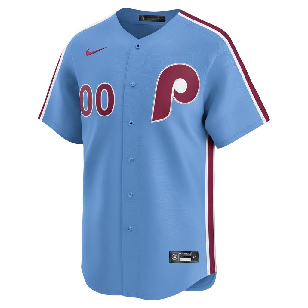 Philadelphia Phillies Alternate Limited Custom Jersey - Light Blue