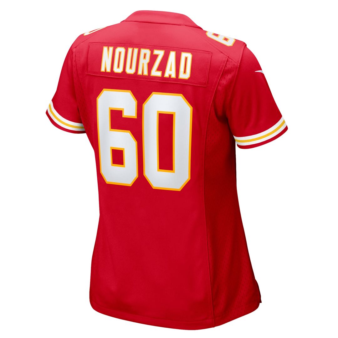 Hunter Nourzad Kansas City Chiefs Women's Jersey - Red