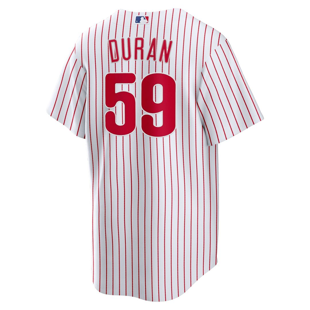 Jhoan Duran Philadelphia Phillies Home Jersey - White