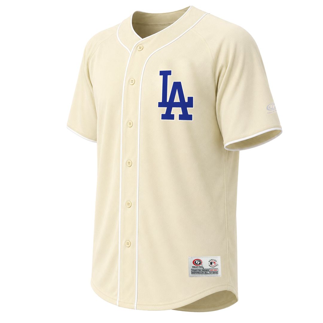 Los Angeles Dodgers Fashion Jersey - Cream