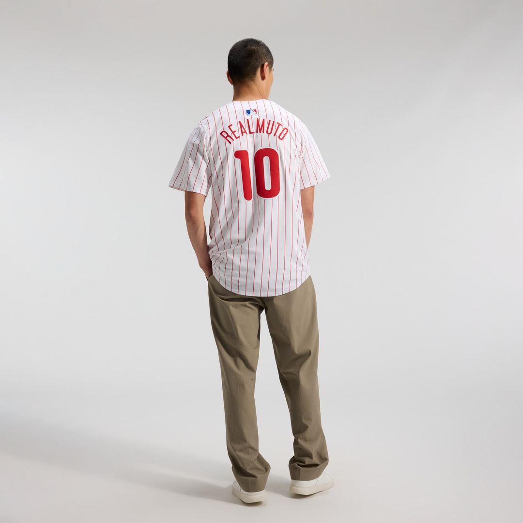 J.T. Realmuto Philadelphia Phillies Home Jersey - White