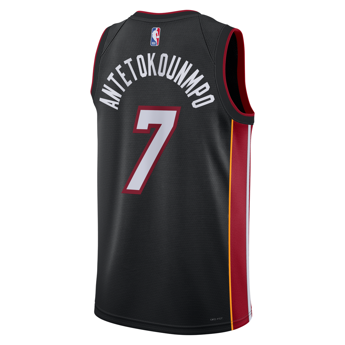 Miami Heat Jersey - Black - Giannis Antetokounmpo - Unisex