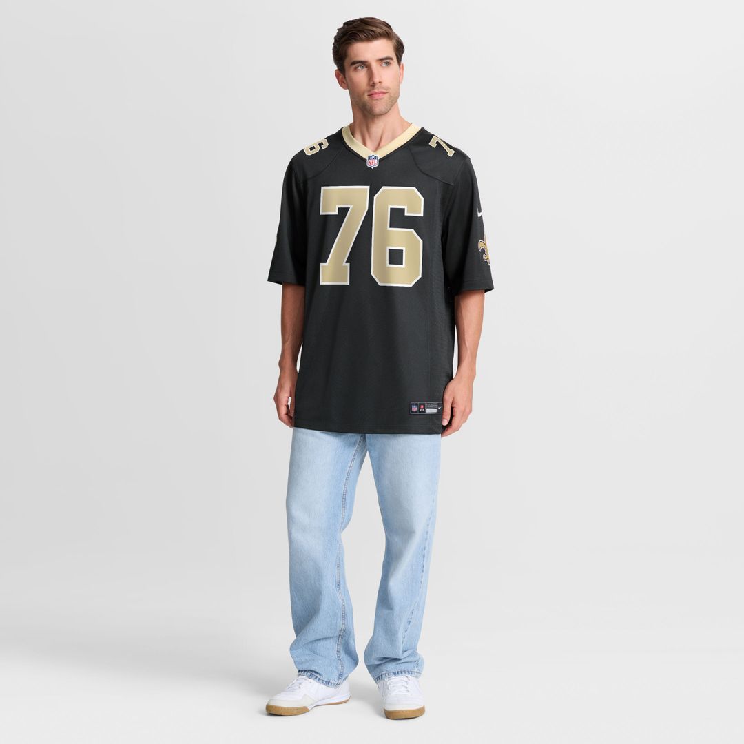 David Edwards New Orleans Saints Team Jersey - Black