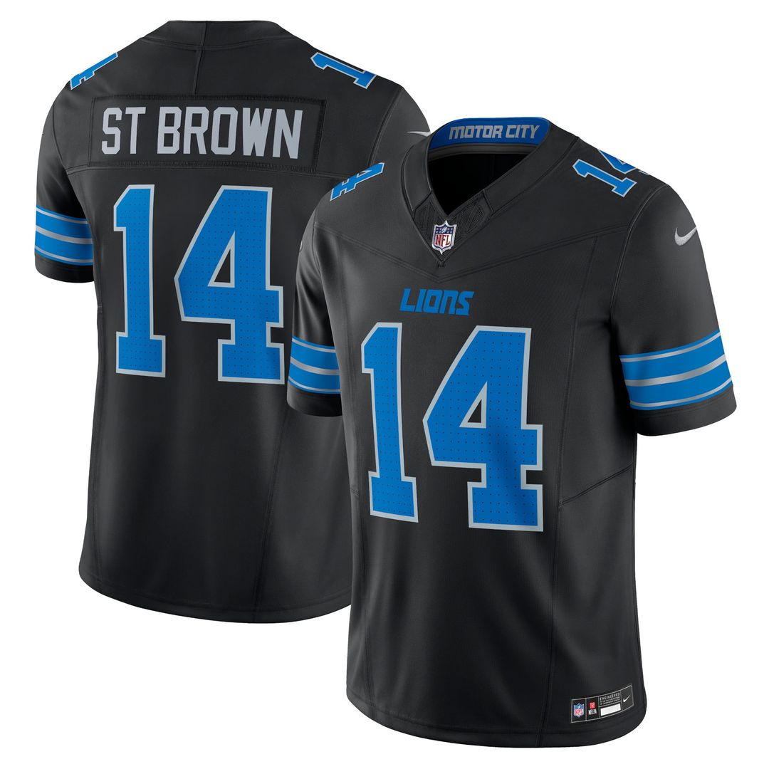 Amon-Ra St. Brown Detroit Lions Jersey - Blue