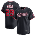 James Wood Washington Nationals Alternate Jersey - Navy