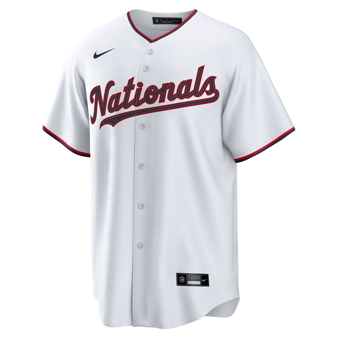 James Wood Washington Nationals Home Jersey - White