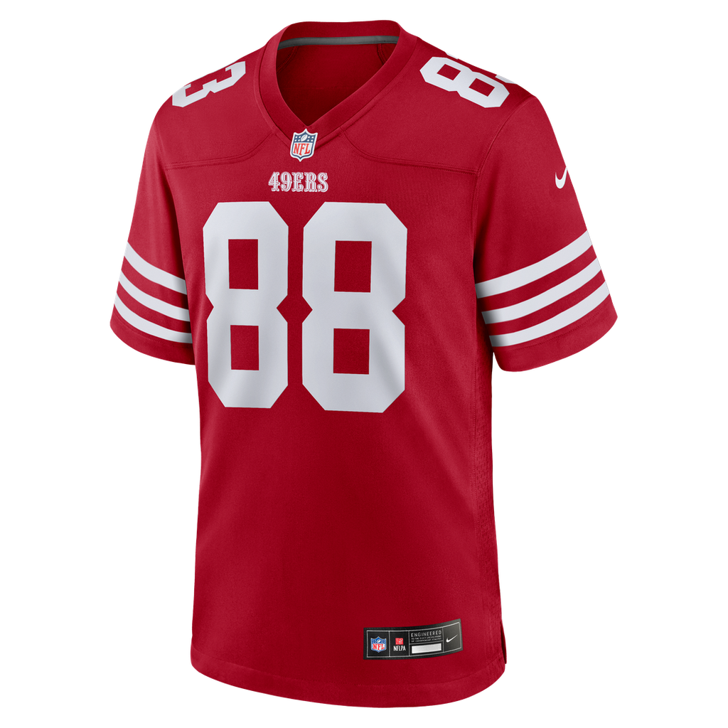 Jake Tonges San Francisco 49ers Team Jersey - Scarlet