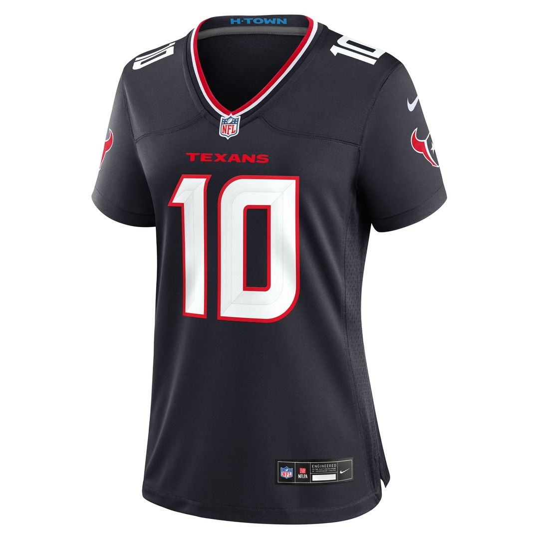Davis Mills Houston Texans Women's Team Jersey - Navy