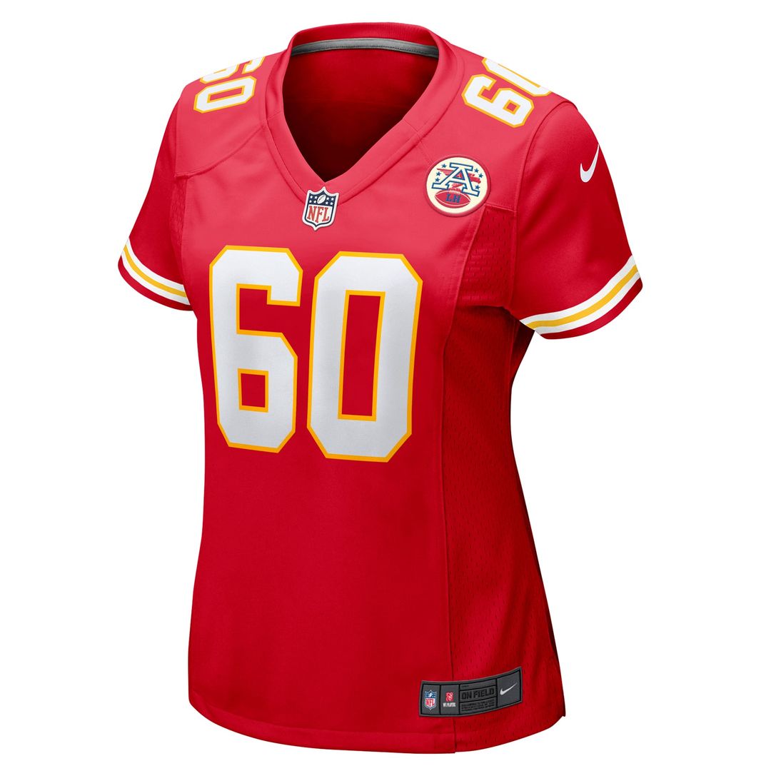 Hunter Nourzad Kansas City Chiefs Women's Jersey - Red
