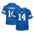 Amon-Ra St. Brown Detroit Lions Infant Team Player Jersey - Blue