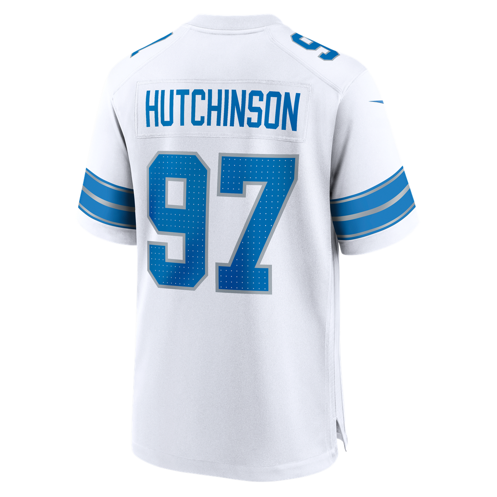 Aidan Hutchinson Detroit Lions Jersey - White