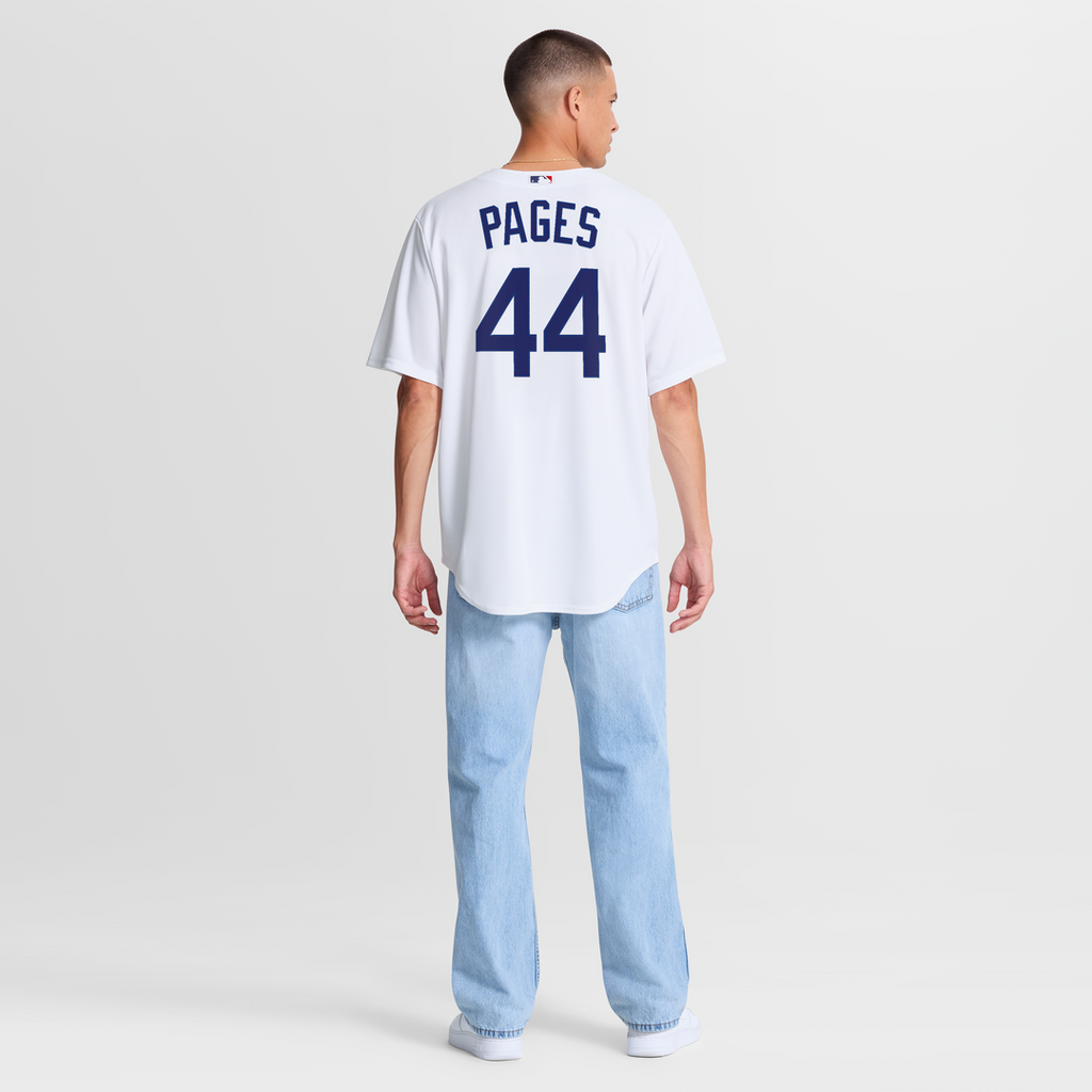 Andy Pages Los Angeles Dodgers Home Jersey - White