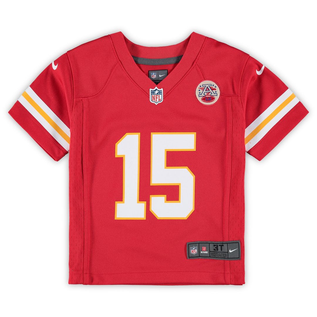 Patrick Mahomes Kansas City Chiefs Toddler Jersey - Red