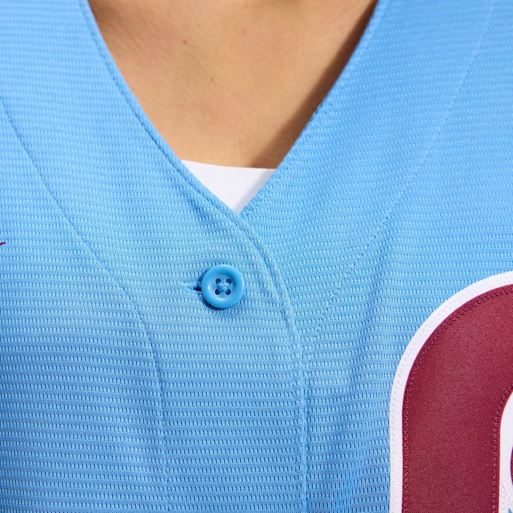 Ryan Howard Philadelphia Phillies Women's Jersey - Light Blue