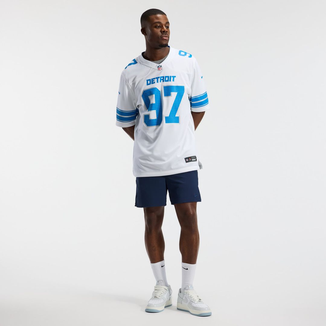 Aidan Hutchinson Detroit Lions Jersey - White
