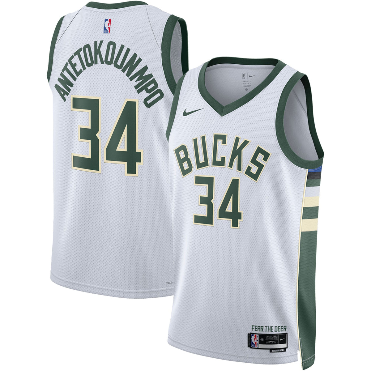 Milwaukee Bucks Association Jersey - Giannis Antetokounmpo